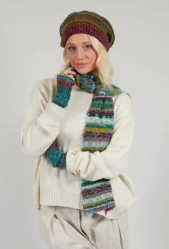 Butapana Hats^Decorative Wool Hat in Orchid