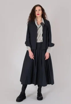 Jayko Shirts & Blouses^Deneb Silk Shirt in Grey
