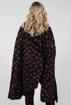 Bread and Butter Shirts & Blouses^Dip Back Top in Red Pois