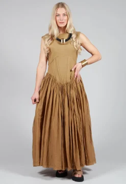 La Vaca Loca Dresses^Distinto Dress in Dried Tobacco