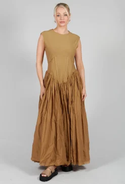 La Vaca Loca Dresses^Distinto Dress in Dried Tobacco