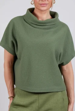 Elemente Clemente Tops^Diva Top in Khaki