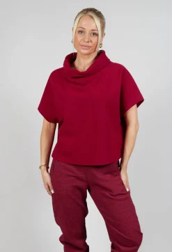 Elemente Clemente Tops^Diva Top in Scarlet