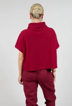 Elemente Clemente Tops^Diva Top in Scarlet