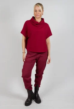Elemente Clemente Tops^Diva Top in Scarlet