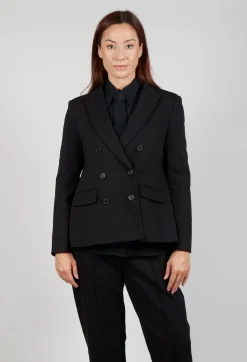 Mei Meij Jackets^Double Breasted Blazer in Nero