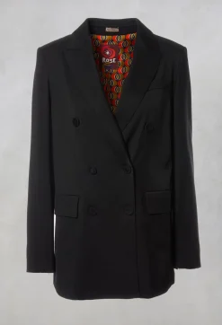 Maliparmi Jackets|Co-ords & Suits^Double Breasted Blazer in Nero