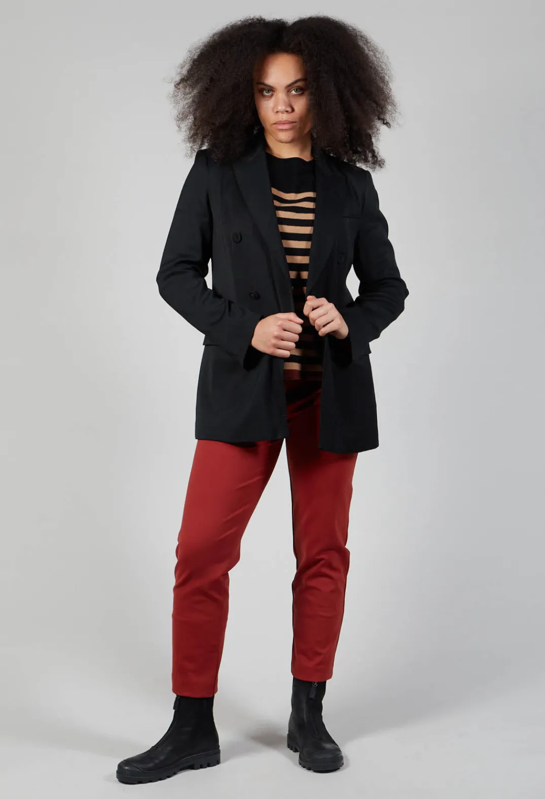 Maliparmi Jackets|Co-ords & Suits^Double Breasted Blazer in Nero
