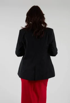Malloni Jackets^Double Breasted Blazer in Nero