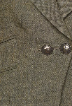T.ba Coats^Double Breasted Blazer in Rock