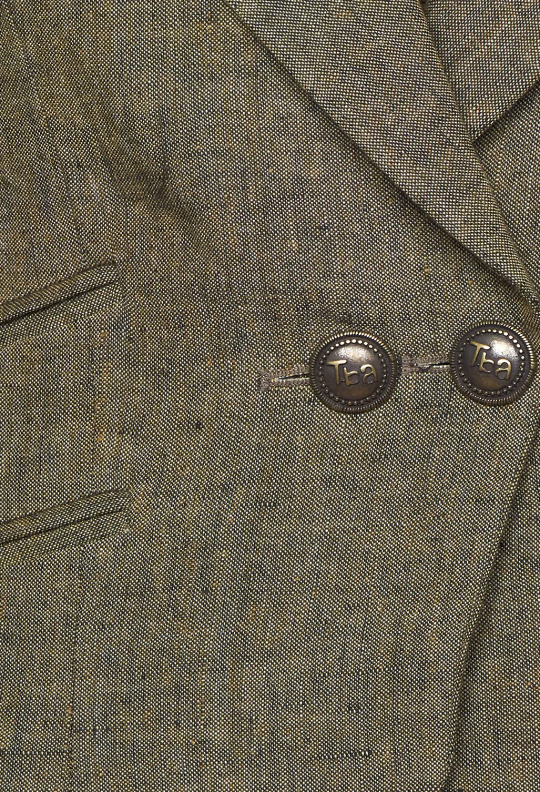 T.ba Coats^Double Breasted Blazer in Rock