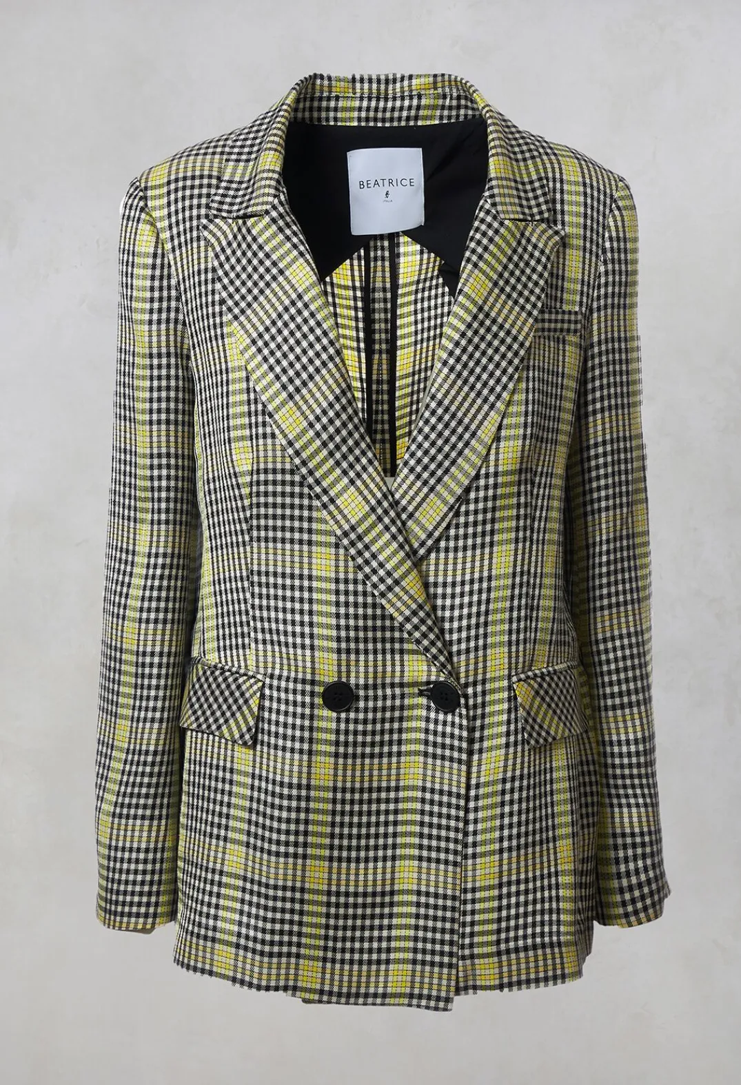 Beatrice B Jackets|Co-ords & Suits^Double Breasted Blazer in Yellow