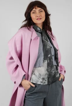 Beatrice B Coats^Double Coat in Bubblegum