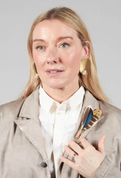 Umit Unal Brooches^Double Feather Pin in Original