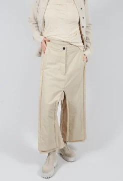 Rundholz Mainline Trousers^Double Front Trousers in Bone