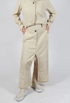 Rundholz Mainline Trousers^Double Front Trousers in Bone