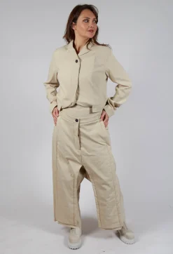 Rundholz Mainline Trousers^Double Front Trousers in Bone