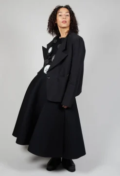 Marc Point Jackets^Double Lapel Blazer in Black