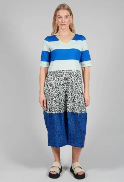 Traces of Me Dresses^Dress Durga Sea Stripes Amparo Blue in Blue