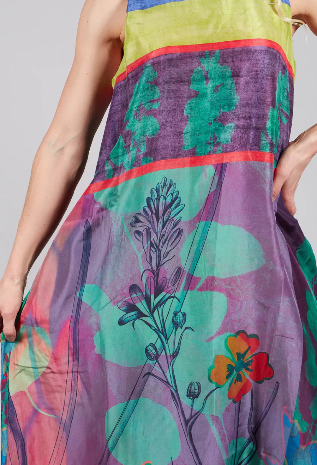 Traces of Me Dresses^Dress Gardenia Eucalyptus in Multicolour