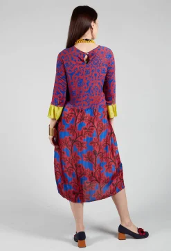Traces of Me Dresses^Dress Poppy Classic and Cuffs Blossom in Red