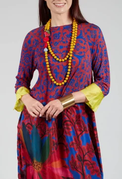 Traces of Me Dresses^Dress Poppy Classic and Cuffs Blossom in Red
