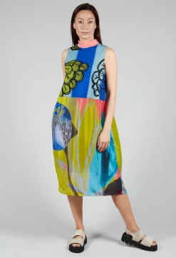 Traces of Me Dresses^Dress Poppy Turtle Neck Sleeveless Plage in Blue