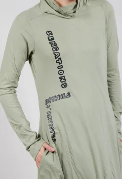 Rundholz Black Label Dresses^Dress with Placed Print in Defender Shiny Print