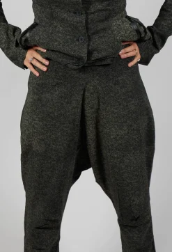 Rundholz Black Label Trousers^Drop Crotch Trousers in Camp Print