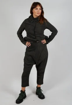 Rundholz Black Label Trousers^Drop Crotch Trousers in Jungle Print