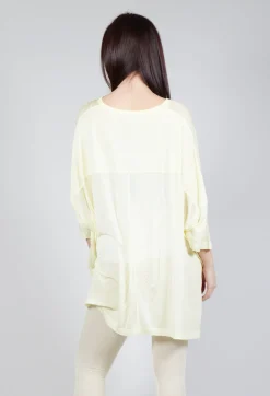 Rundholz Mainline Tops^Drop-Shoulder Flow Blouse in Lilly 50% Cloud