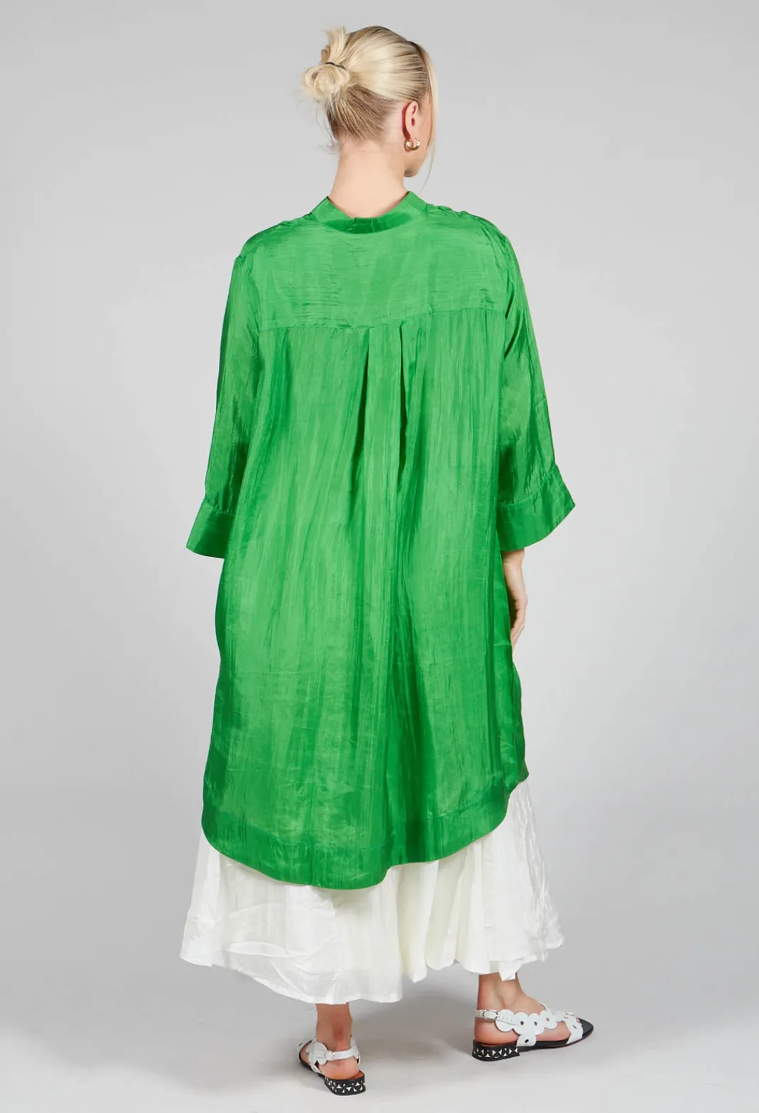 Bianco Levrin Dresses^Dunia Dress in Dark Green