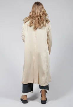 Maliparmi Coats^Duster Coat in Sabbia-Sand