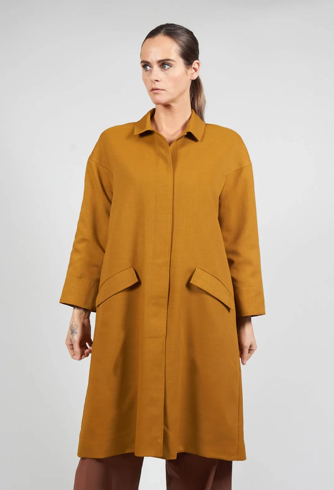 Niù Coats^Duster Coat in Savannah
