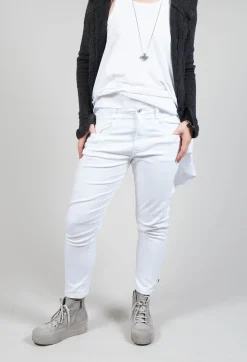 Pluslavie Jeans^Easy Jeans in White