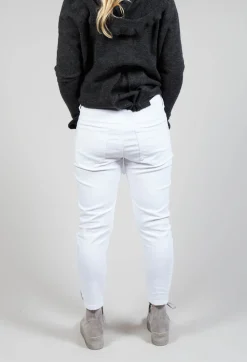 Pluslavie Jeans^Easy Jeans in White