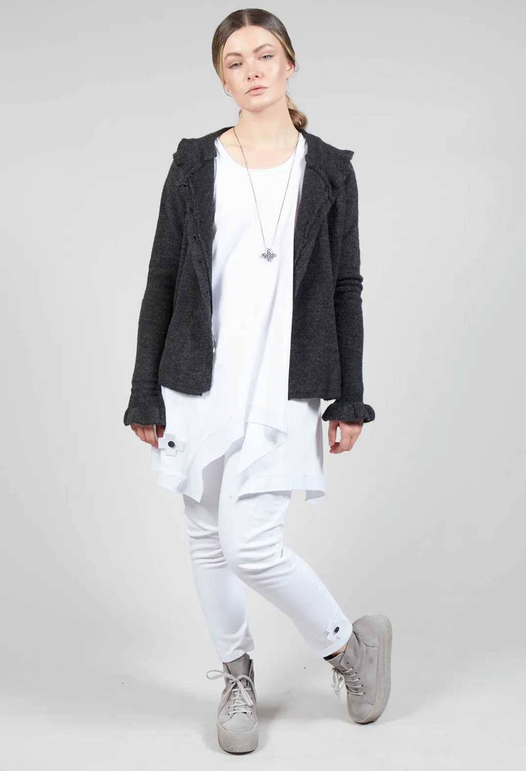 Pluslavie Jeans^Easy Jeans in White