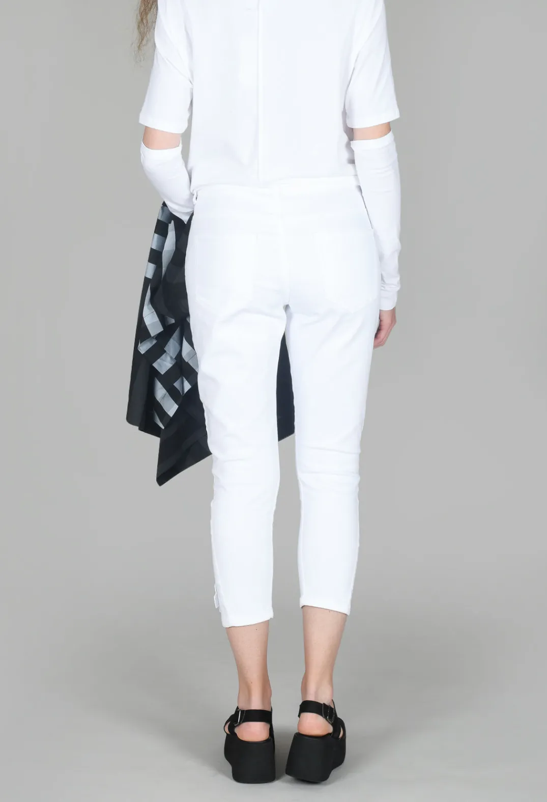 Pluslavie Jeans^Easy Jeans in White