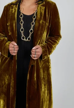 Bianco Levrin Coats^Edda Coat in Moss