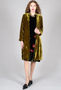 Bianco Levrin Coats^Edda Coat in Moss
