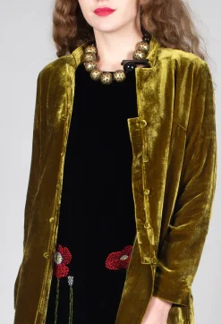 Bianco Levrin Coats^Edda Coat in Moss