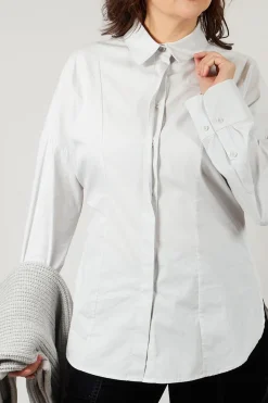 Annette Gortz Tops^Edi Blouse in Fog