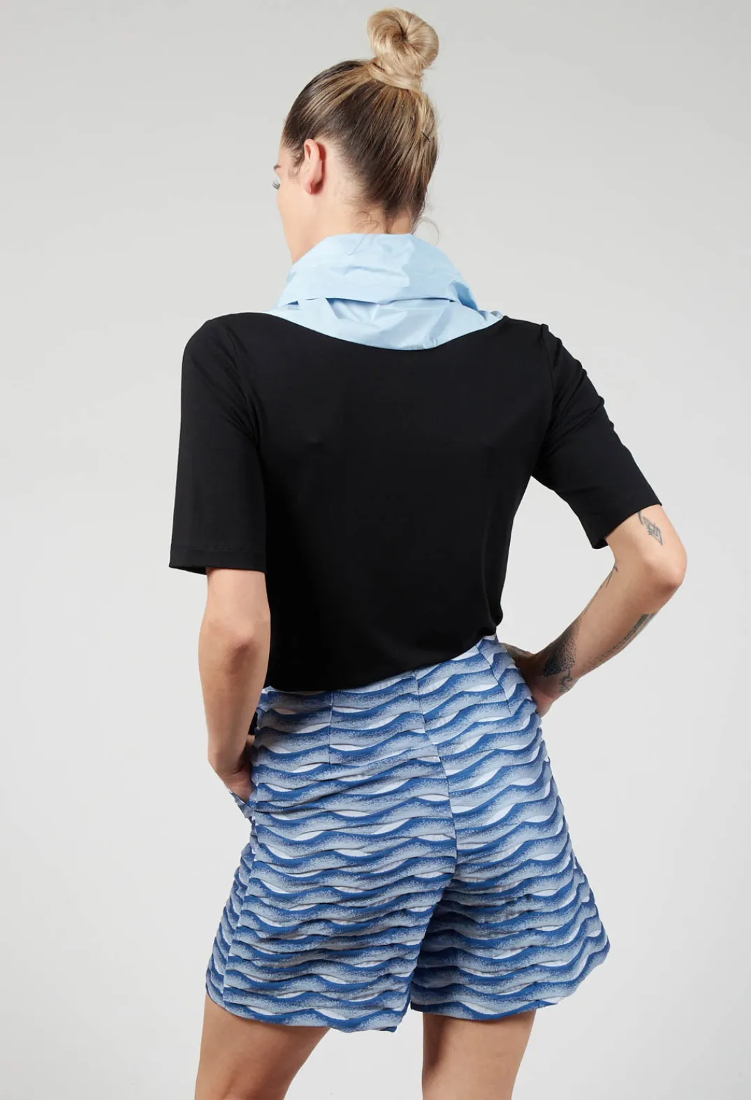 Xenia Design Shorts^Edig Shorts in Grey Blue