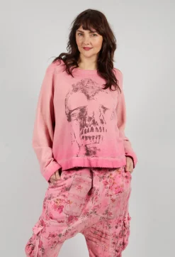 Magnolia Pearl Tops^EF Star App Richi Sweatshirt in Sunfaded Azalea