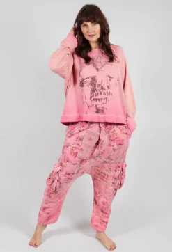 Magnolia Pearl Tops^EF Star App Richi Sweatshirt in Sunfaded Azalea