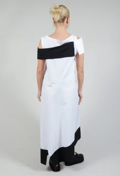 Xenia Design Dresses^ELAN1 Dress in White with Black