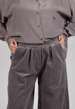 Amici Trousers^Elasticated Culottes in Iron