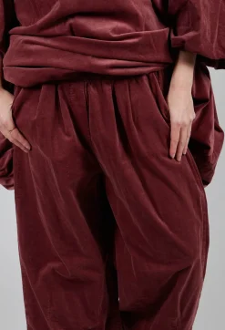 Amici Trousers^Elasticated Culottes in Intense Rust