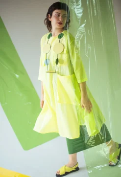 Bread and Butter Skirts^Elasticated Jersey Skirt in Green