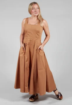 Lavi Dresses^Eliodoro Dress in Camello